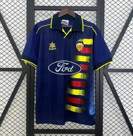 Camiseta Retro Valencia Visitante 1996-97 - Fútbol Club Vintage