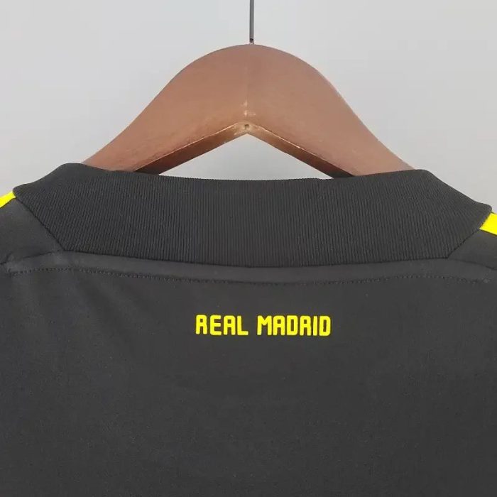 Camiseta Clásica Real Madrid Portero Negra 2011-12 - Fútbol Club Vintage