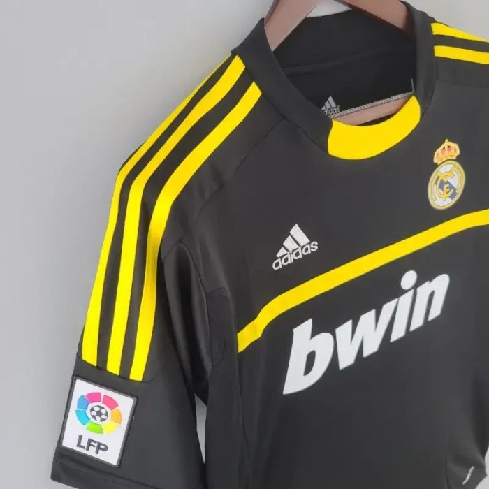 Camiseta Clásica Real Madrid Portero Negra 2011-12 - Fútbol Club Vintage
