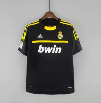 Camiseta Clásica Real Madrid Portero Negra 2011-12 - Fútbol Club Vintage