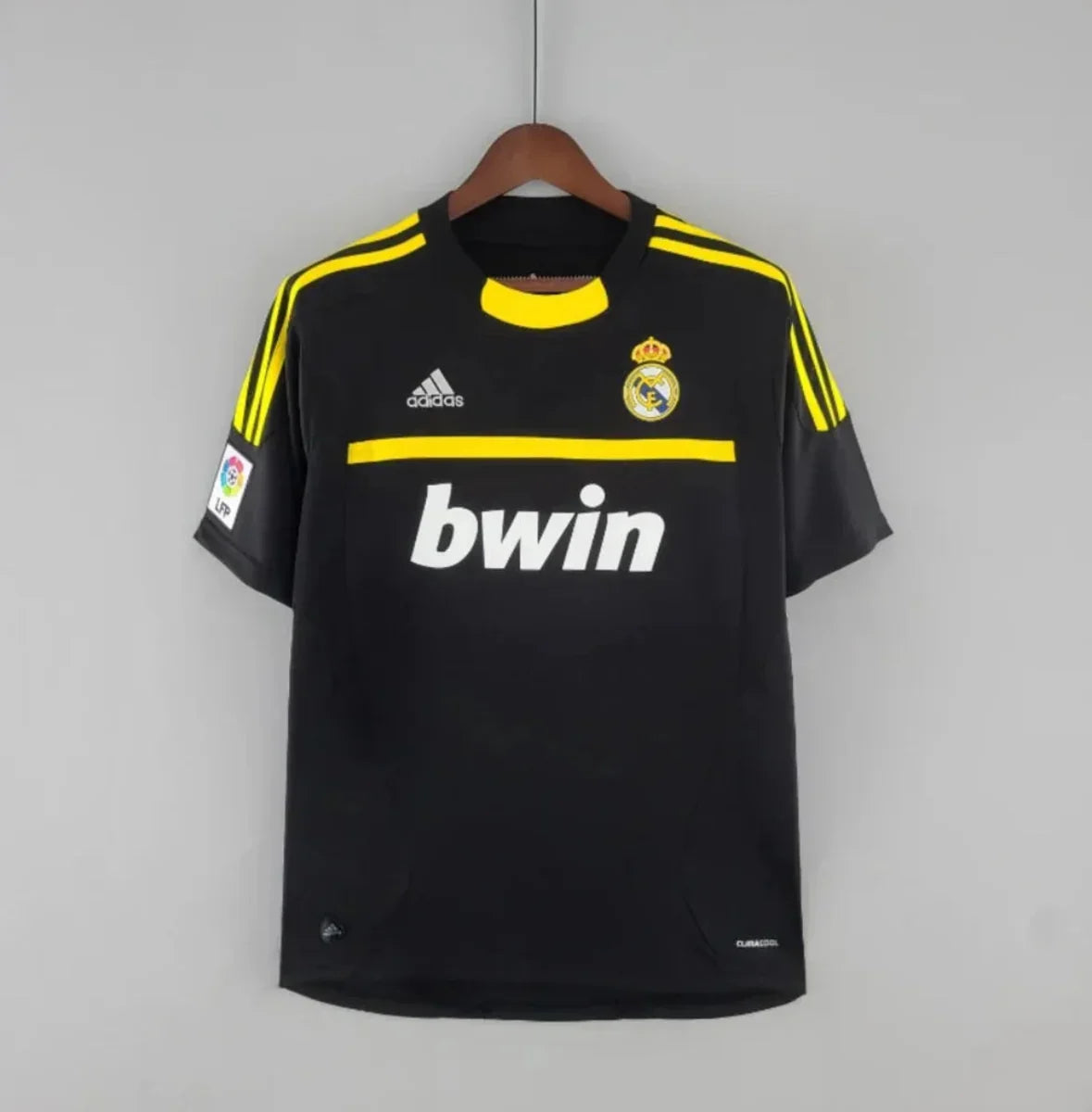 Camiseta Clásica Real Madrid Portero Negra 2011-12 - Fútbol Club Vintage
