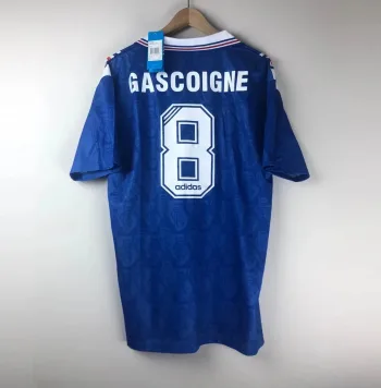 Camiseta Retro Gascoigne Rangers FC 1996-97 - Fútbol Club Vintage