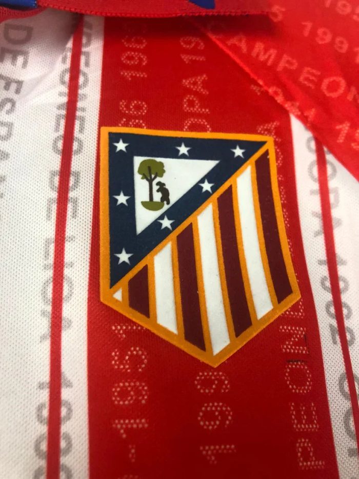 Camiseta Retro Club Cholo Simeone Atlético de Madrid 1995 - Fútbol Club Vintage
