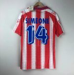 Camiseta Retro Club Cholo Simeone Atlético de Madrid 1995 - Fútbol Club Vintage