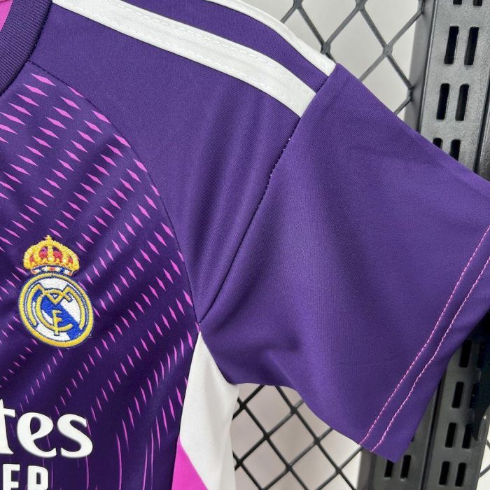Real Madrid Niños Portero Morada 2025-26 - Fútbol Club Vintage
