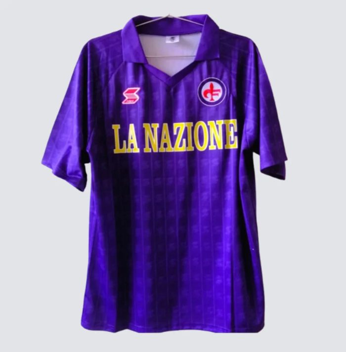 Baggio ACF Fiorentina 1989-90 - Fútbol Club Vintage