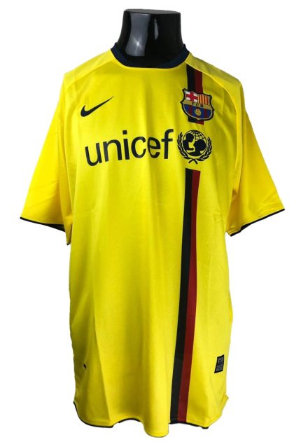 Retro FC Barcelona Visitante 2008 - Fútbol Club Vintage