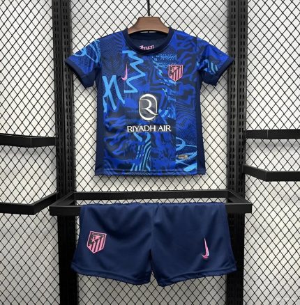 Atlético de Madrid Visitante 3ª Niños 2024-25 - Fútbol Club Vintage