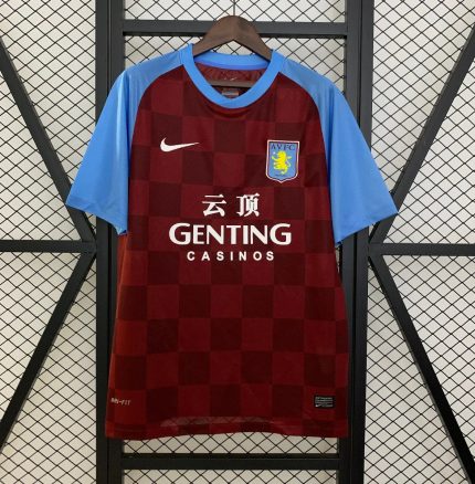 Camiseta Retro Aston Villa 2011-12 - Fútbol Club Vintage
