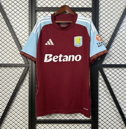 Camiseta Aston Villa 2025-26 - Fútbol Club Vintage