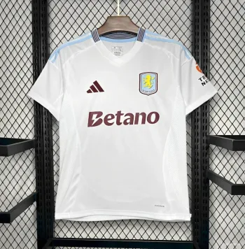 Camiseta Retro Aston Villa Visitante 2024-25 - Fútbol Club Vintage