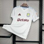 Camiseta Retro Aston Villa Visitante 2024-25 - Fútbol Club Vintage