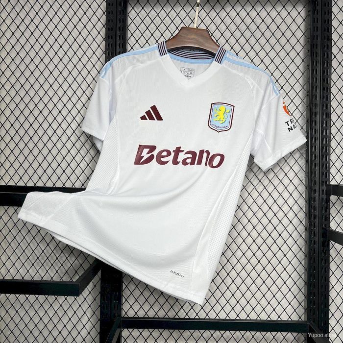 Camiseta Retro Aston Villa Visitante 2024-25 - Fútbol Club Vintage
