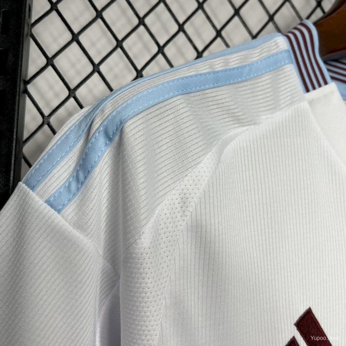 Camiseta Retro Aston Villa Visitante 2024-25 - Fútbol Club Vintage