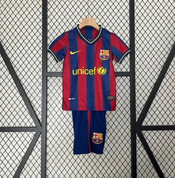 FC Barcelona Niños 2009-10 - Fútbol Club Vintage