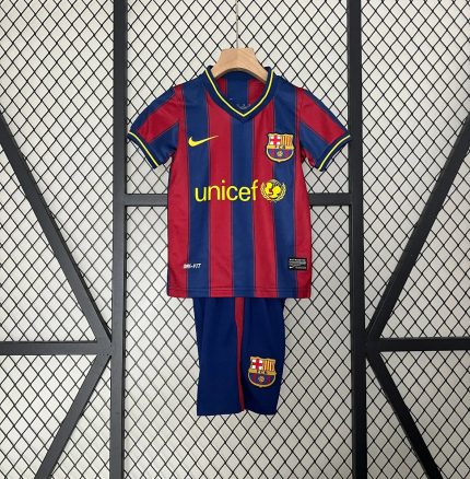 FC Barcelona Niños 2009-10 - Fútbol Club Vintage