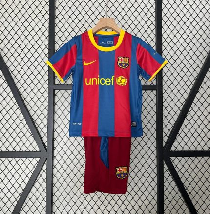 FC Barcelona Niños 2010-11 - Fútbol Club Vintage