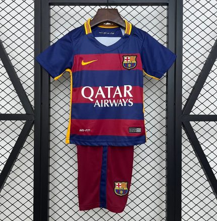 FC Barcelona Niños 2015-16 - Fútbol Club Vintage