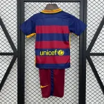 FC Barcelona Niños 2015-16 - Fútbol Club Vintage