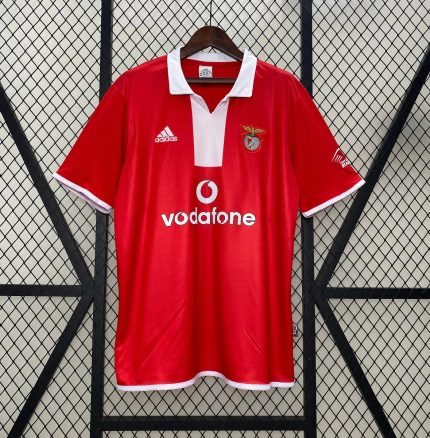 Camiseta Retro SL Benfica 2004-05 - Fútbol Club Vintage