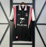 Camiseta Retro SL Benfica Visitante Negra 1997-98 - Fútbol Club Vintage