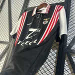 Camiseta Retro SL Benfica Visitante Negra 1997-98 - Fútbol Club Vintage
