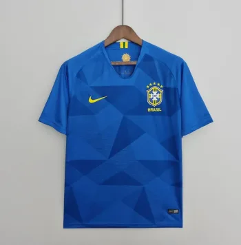 Camiseta Retro Brasil Visitante 2018 - Fútbol Club Vintage