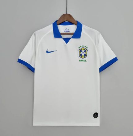Camiseta Retro Brasil Visitante 2019 - Fútbol Club Vintage