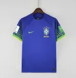 Camsieta Retro Brasil Visitante 2022 - Fútbol Club Vintage