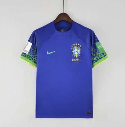 Camsieta Retro Brasil Visitante 2022 - Fútbol Club Vintage