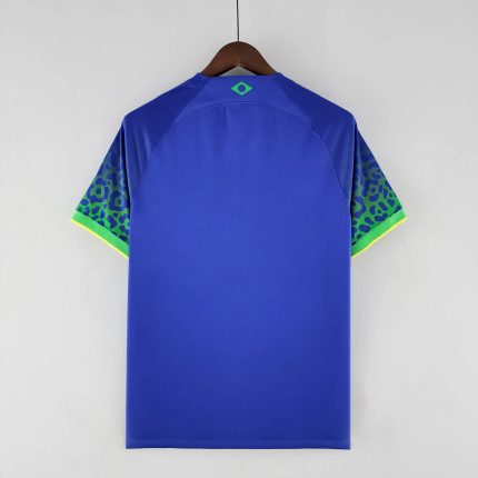 Camsieta Retro Brasil Visitante 2022 - Fútbol Club Vintage