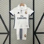 Retro Real Madrid Niños 2016-17 - Fútbol Club Vintage