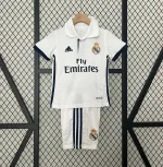 Retro Real Madrid Niños 2016-17 - Fútbol Club Vintage