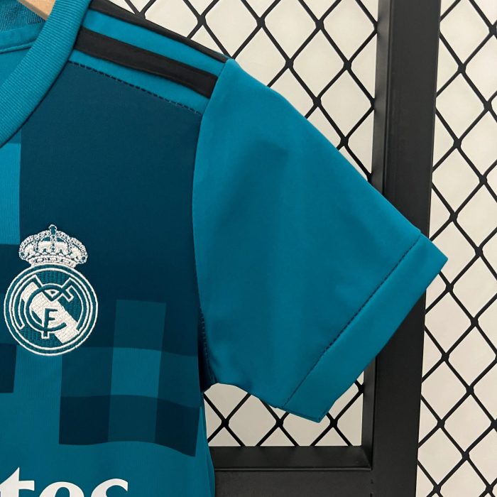 Retro Real Madrid Visitante 3ª Niños 2017-18 - Fútbol Club Vintage