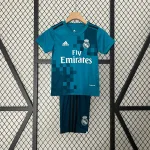 Retro Real Madrid Visitante 3ª Niños 2017-18 - Fútbol Club Vintage
