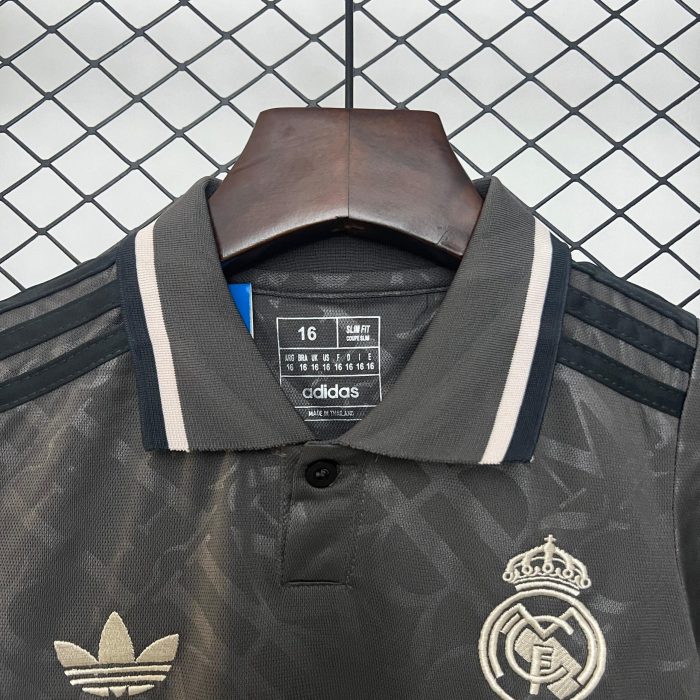 Retro Real Madrid Visitante 3ª Niños 2024-25 - Fútbol Club Vintage