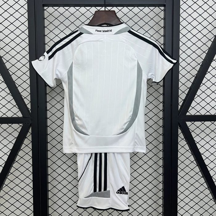 Retro Real Madrid Niños 2006-07 - Fútbol Club Vintage