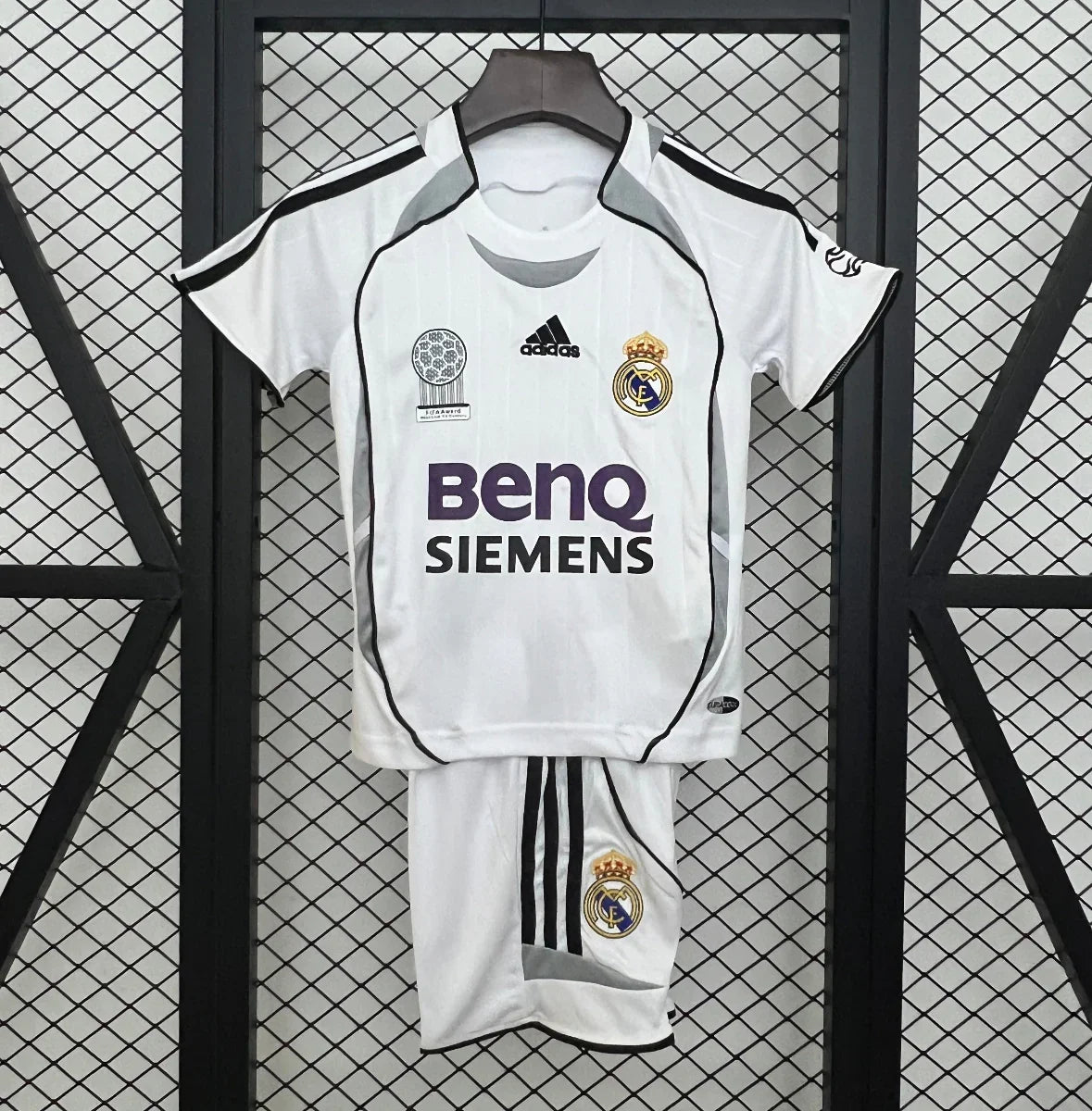 Retro Real Madrid Niños 2006-07 - Fútbol Club Vintage