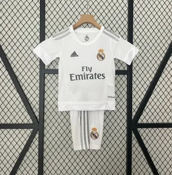 Retro Real Madrid Niños 2015-16 - Fútbol Club Vintage