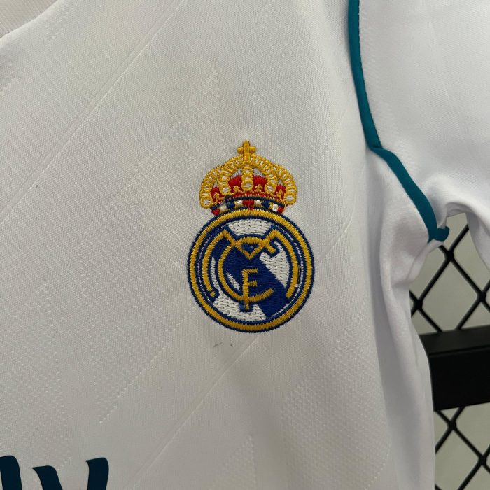 Retro Real Madrid Niños 2017-18 - Fútbol Club Vintage