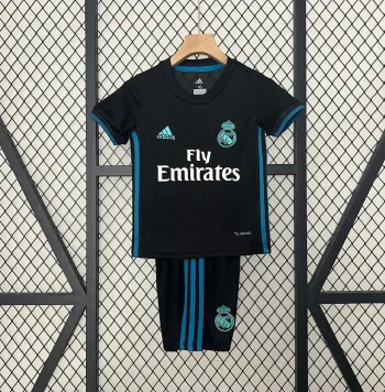 Retro Real Madrid Visitante Niños 2017-18 - Fútbol Club Vintage