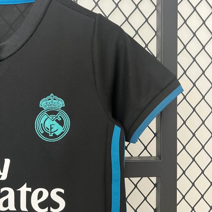 Retro Real Madrid Visitante Niños 2017-18 - Fútbol Club Vintage