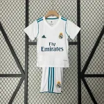 Retro Real Madrid Niños 2017-18 - Fútbol Club Vintage