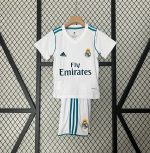 Retro Real Madrid Niños 2017-18 - Fútbol Club Vintage