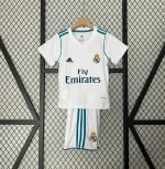 Retro Real Madrid Niños 2017-18 - Fútbol Club Vintage