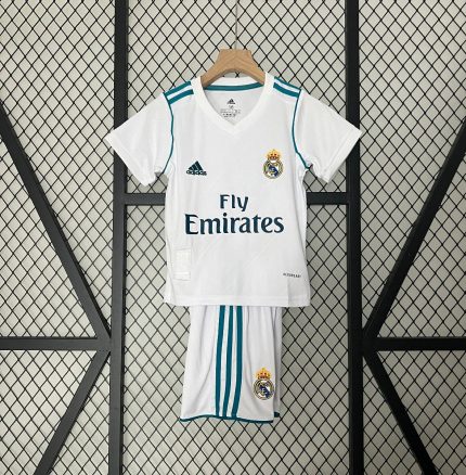 Retro Real Madrid Niños 2017-18 - Fútbol Club Vintage