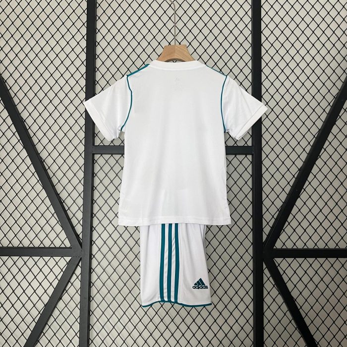 Retro Real Madrid Niños 2017-18 - Fútbol Club Vintage