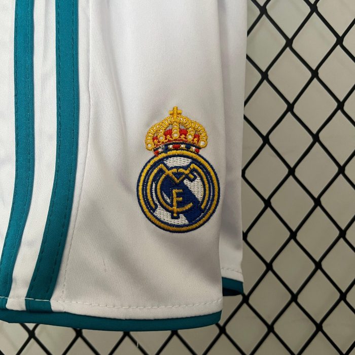 Retro Real Madrid Niños 2017-18 - Fútbol Club Vintage