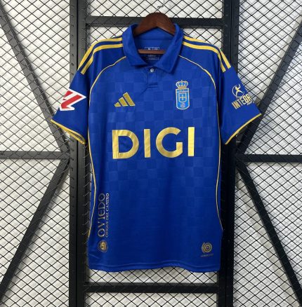 Camiseta Real Oviedo 2025-26 - Fútbol Club Vintage