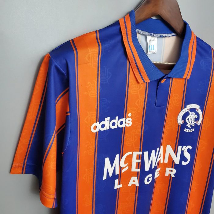 Camiseta Retro Rangers FC Visitante 1993 - Fútbol Club Vintage